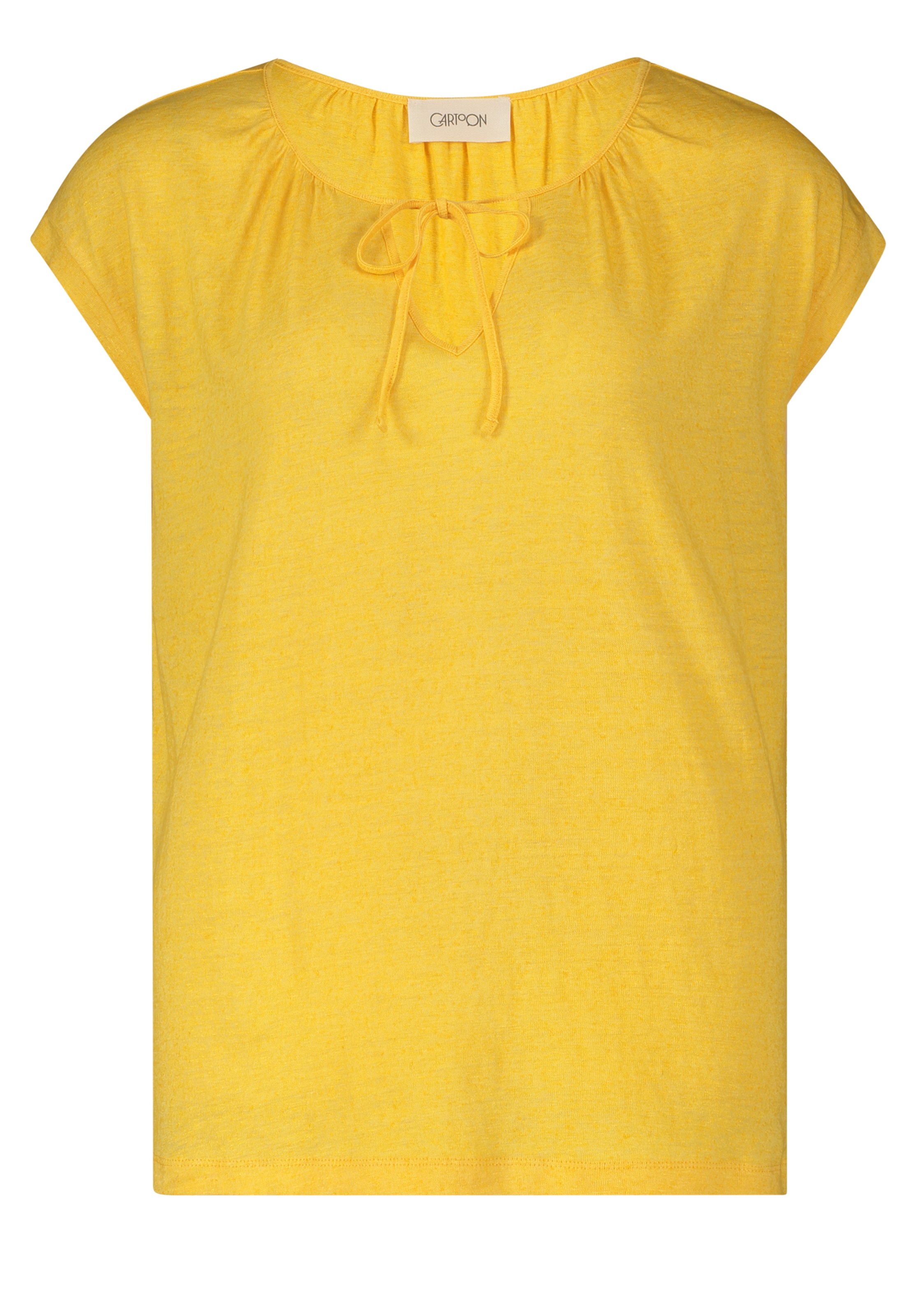 Maglietta di Cartoon in giallo: frontale