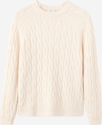 MANGO MAN Tröja 'Maria' i beige: framsida