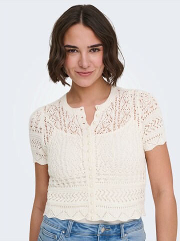 ONLY Neuletakki 'ONLELKE' värissä beige