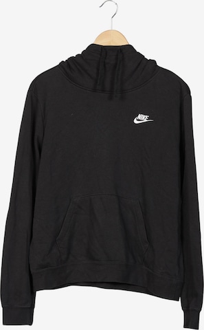 NIKE Kapuzenpullover M in Schwarz: Vorderseite