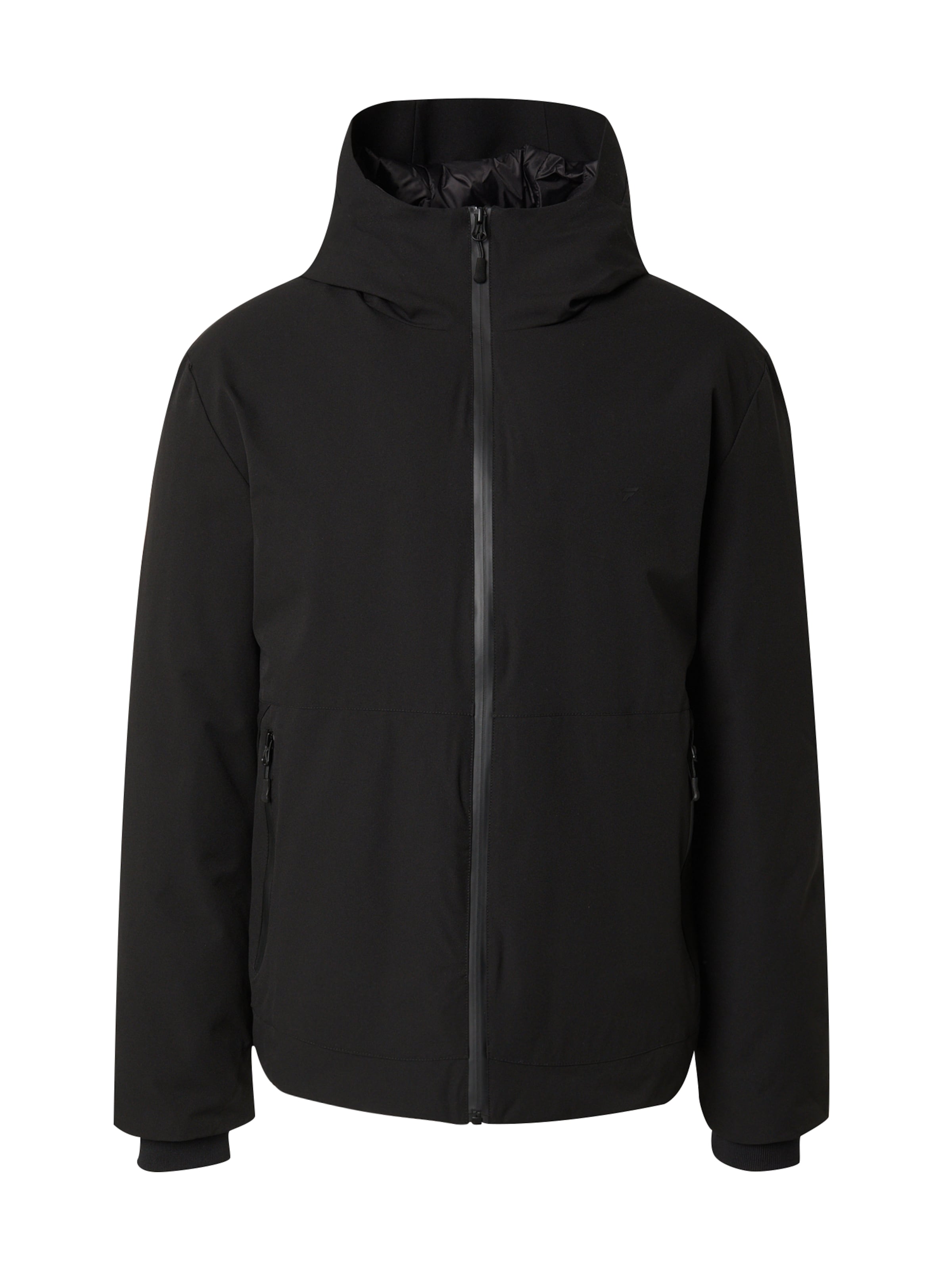 DAN FOX APPAREL Зимно яке 'Paul' в черно: отпред