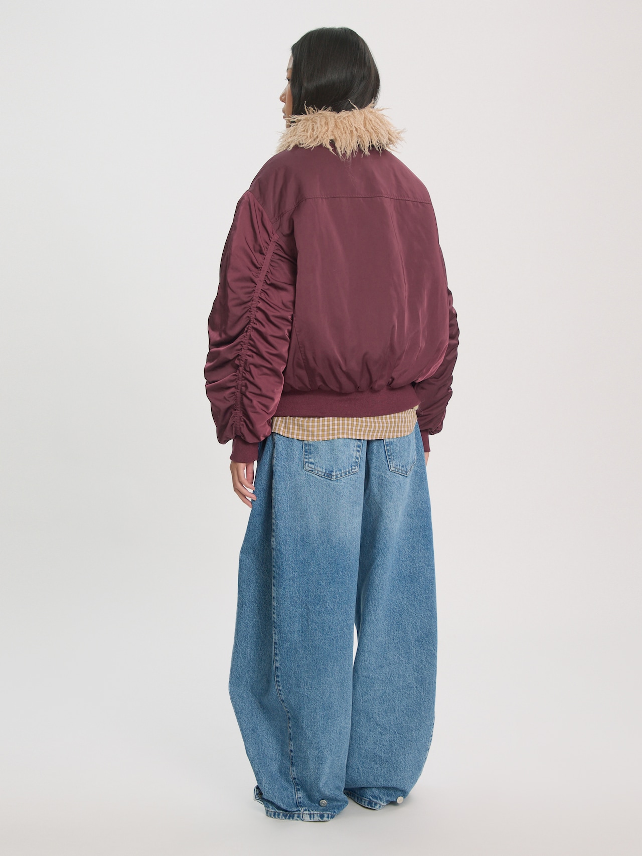 EDITED Neuheiten Jacke 'Pardis' burgunder