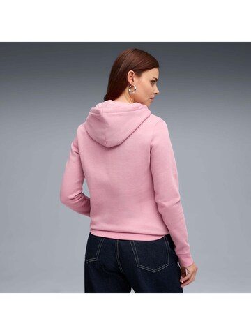 PUMA Sportief sweatshirt 'Ess No. 1' in Roze