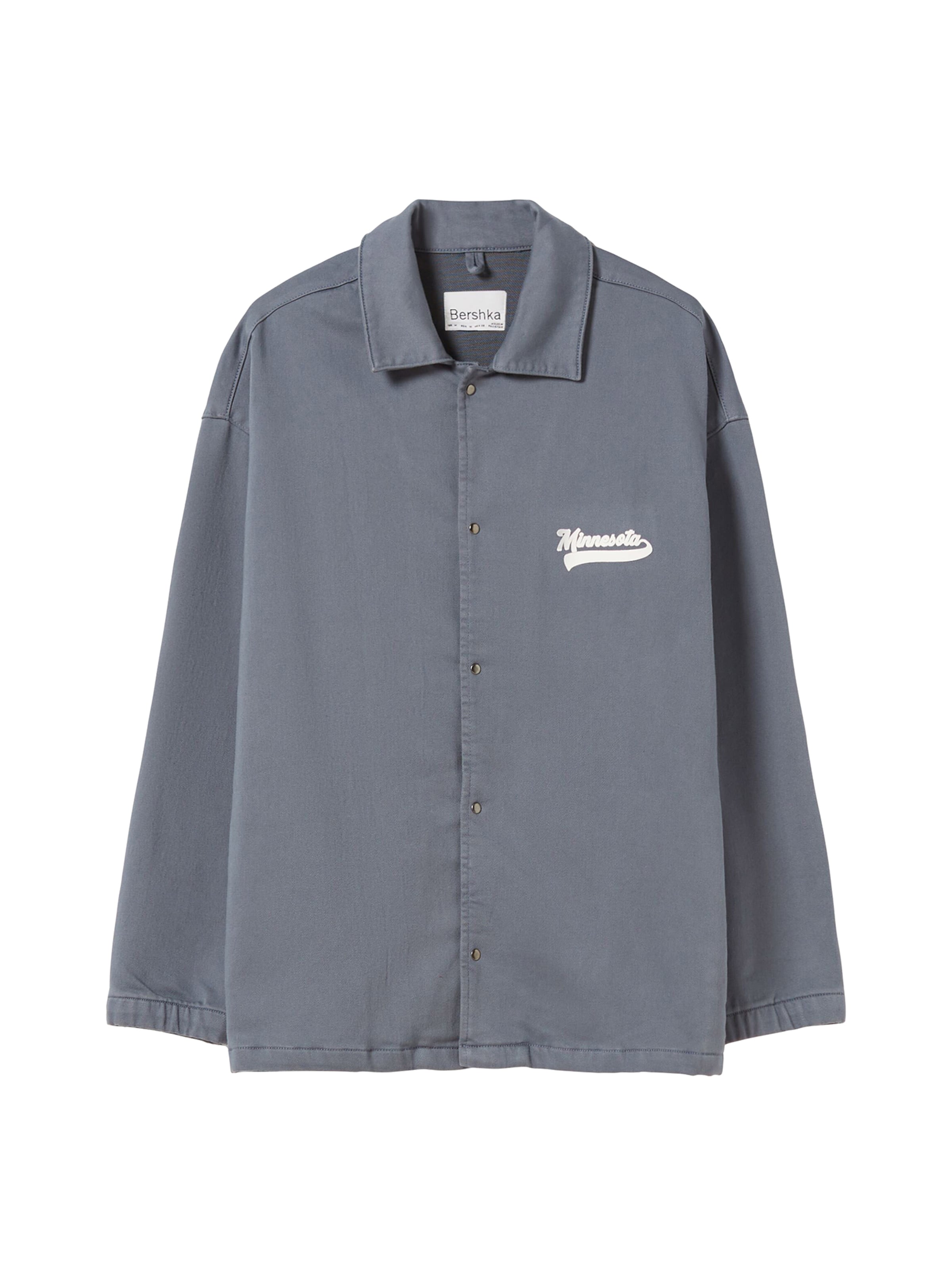 Bershka Overgangsjakke i blå: forside