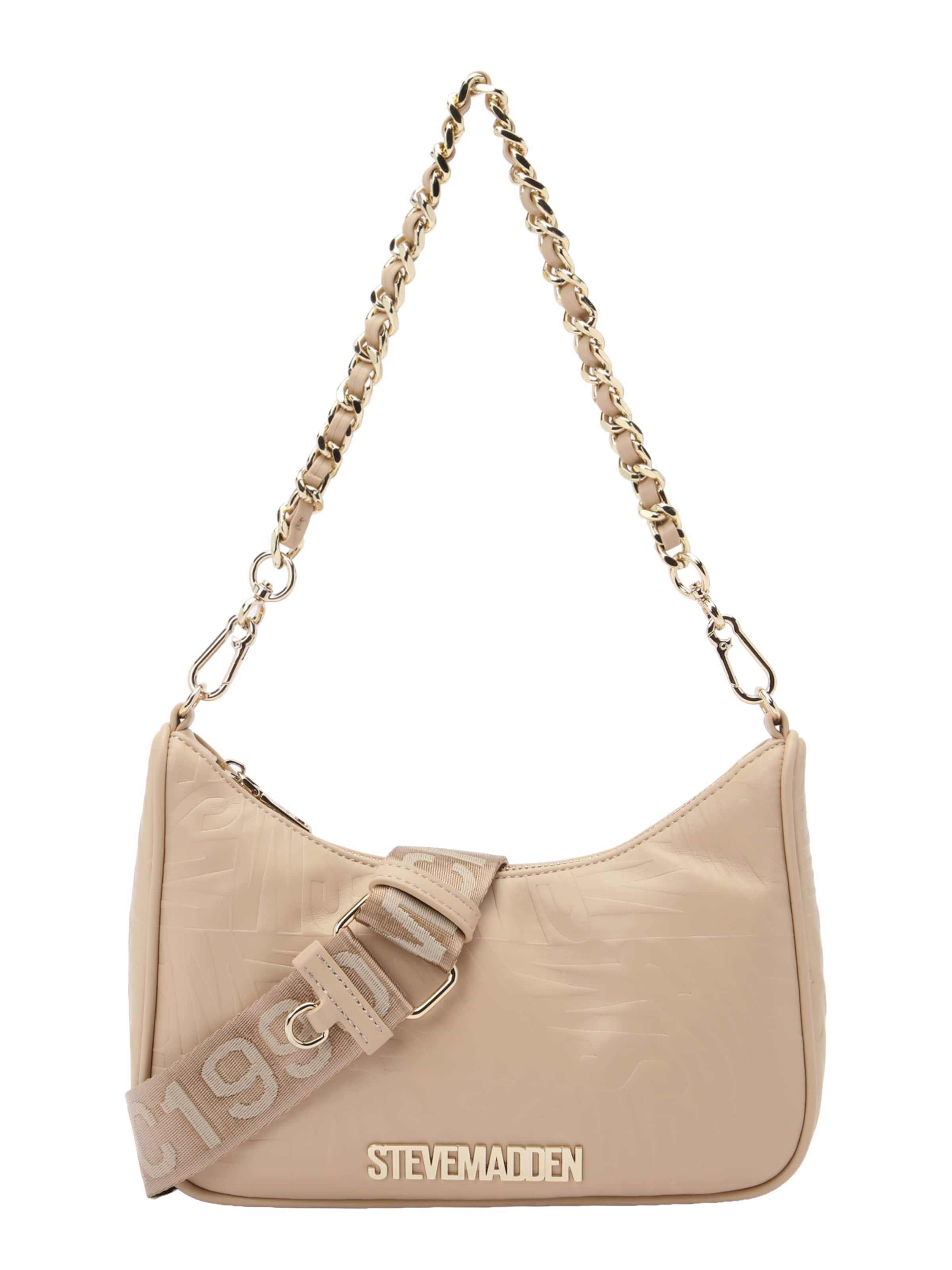 STEVE MADDEN Shoulder Bag 'Btwistie' in Beige: front