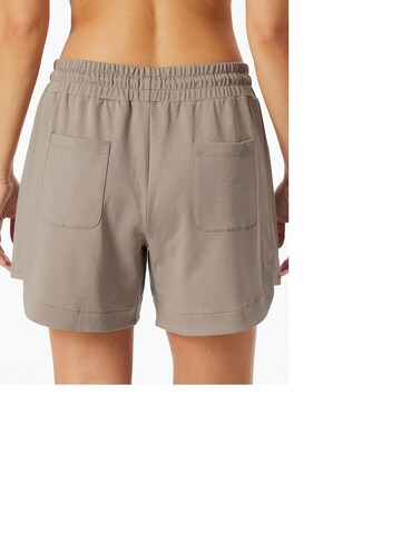 SCHIESSER Pyjamashorts ' Mix & Relax ' in Beige