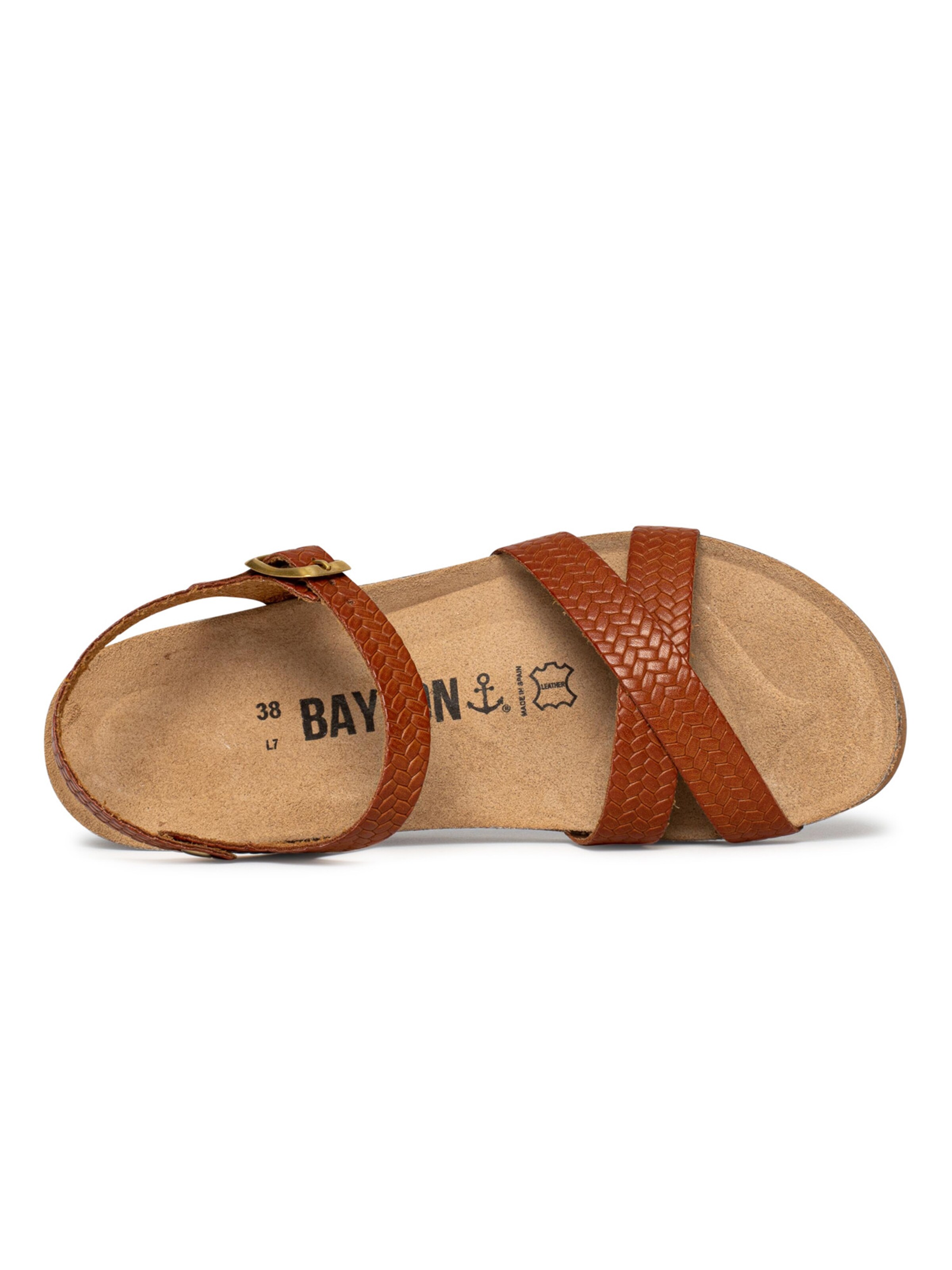 Sandale cu baretă 'Lajas' de la Bayton pe maro