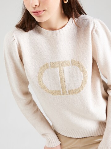 Twinset Pullover in Beige