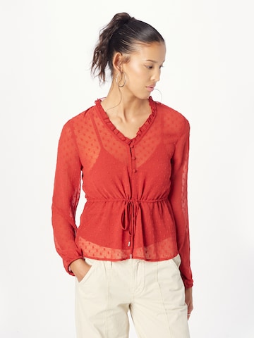 ABOUT YOU Blouse 'Tessa' in Red: front