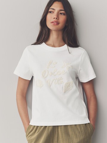 Next - Camisa em branco: frente