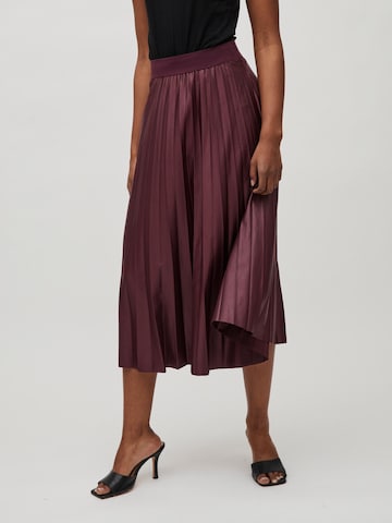 VILA Skirt 'Nitban' in Purple: front