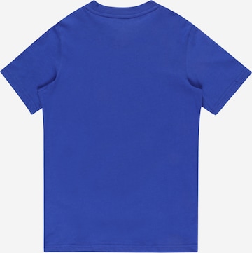 ADIDAS SPORTSWEAR Λειτουργικό μπλουζάκι 'Essentials Small Logo ' σε μπλε