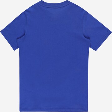 ADIDAS SPORTSWEAR Функционална тениска 'Essentials Small Logo ' в синьо