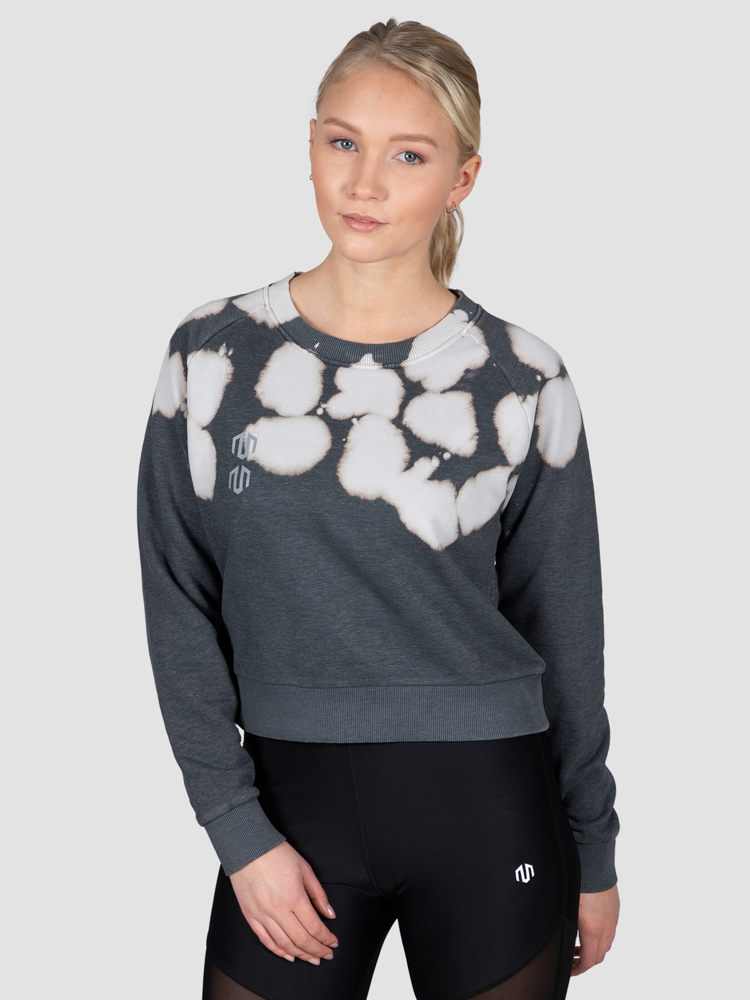 Frauen Sportarten MOROTAI Sweatshirt in Graumeliert - RY42049