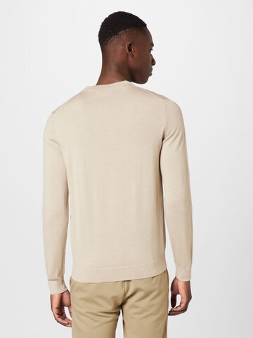 SELECTED HOMME - Pullover 'Town' em bege
