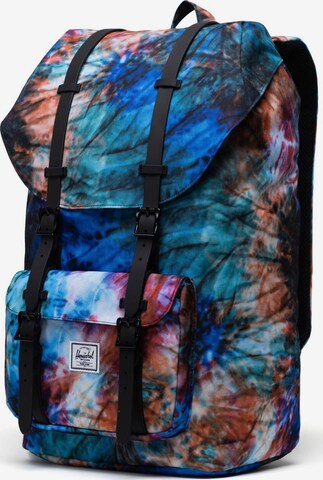 Herschel Backpack 'Little America' in Blue: front