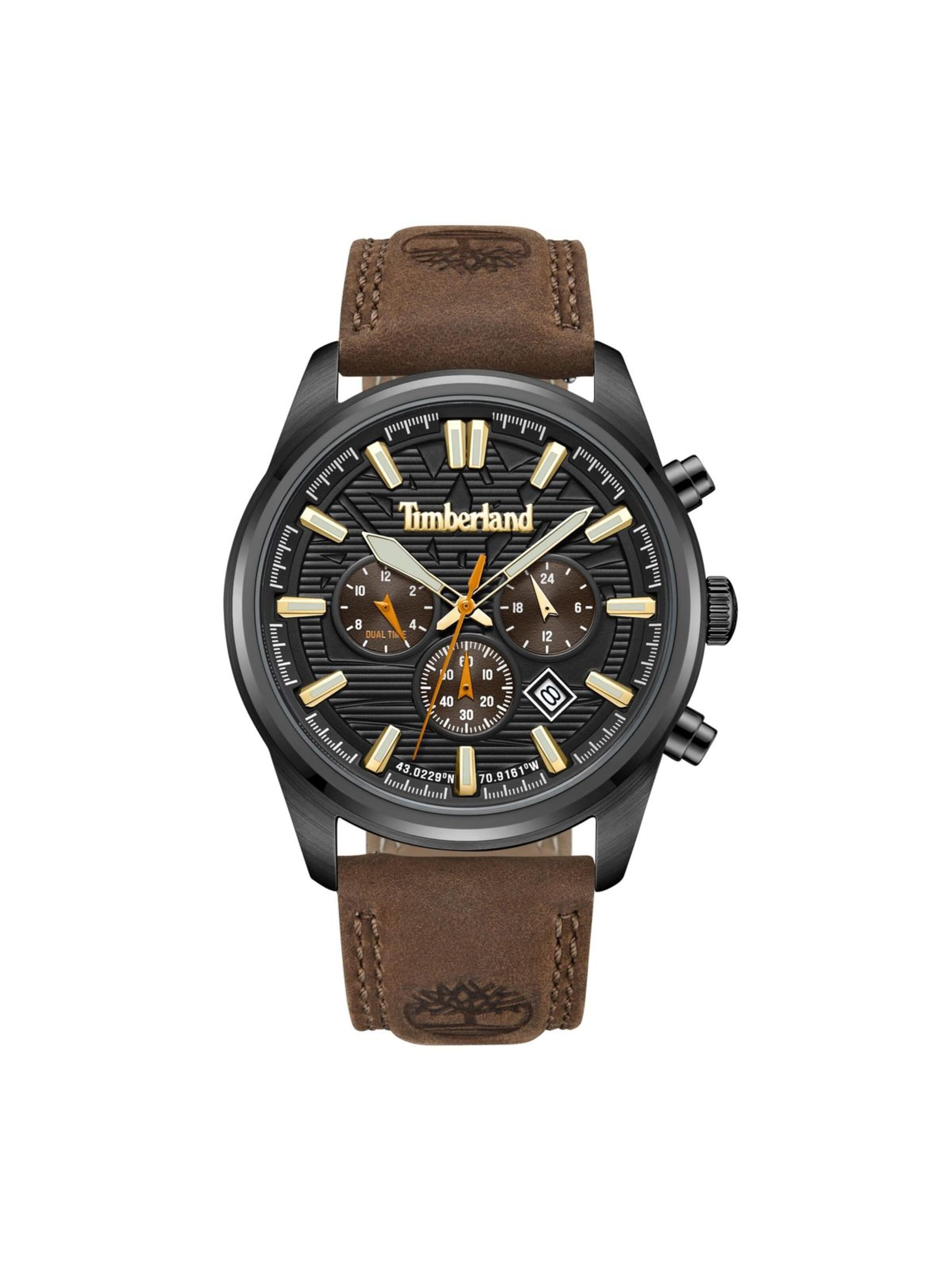 Montre à affichage analogique TIMBERLAND en noir : devant