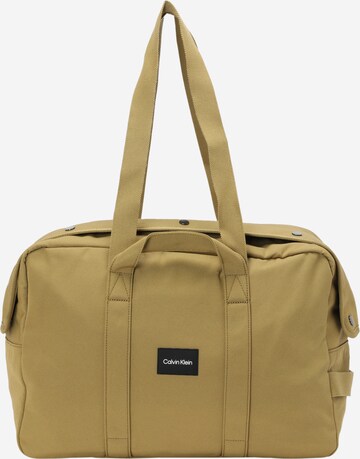 Borsa weekend di Calvin Klein in giallo