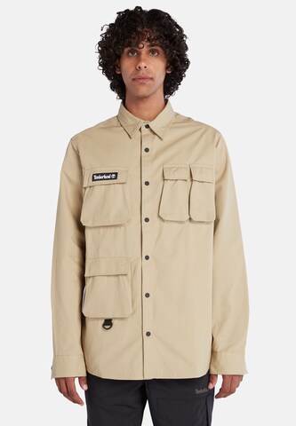 Veste mi-saison TIMBERLAND en beige : devant