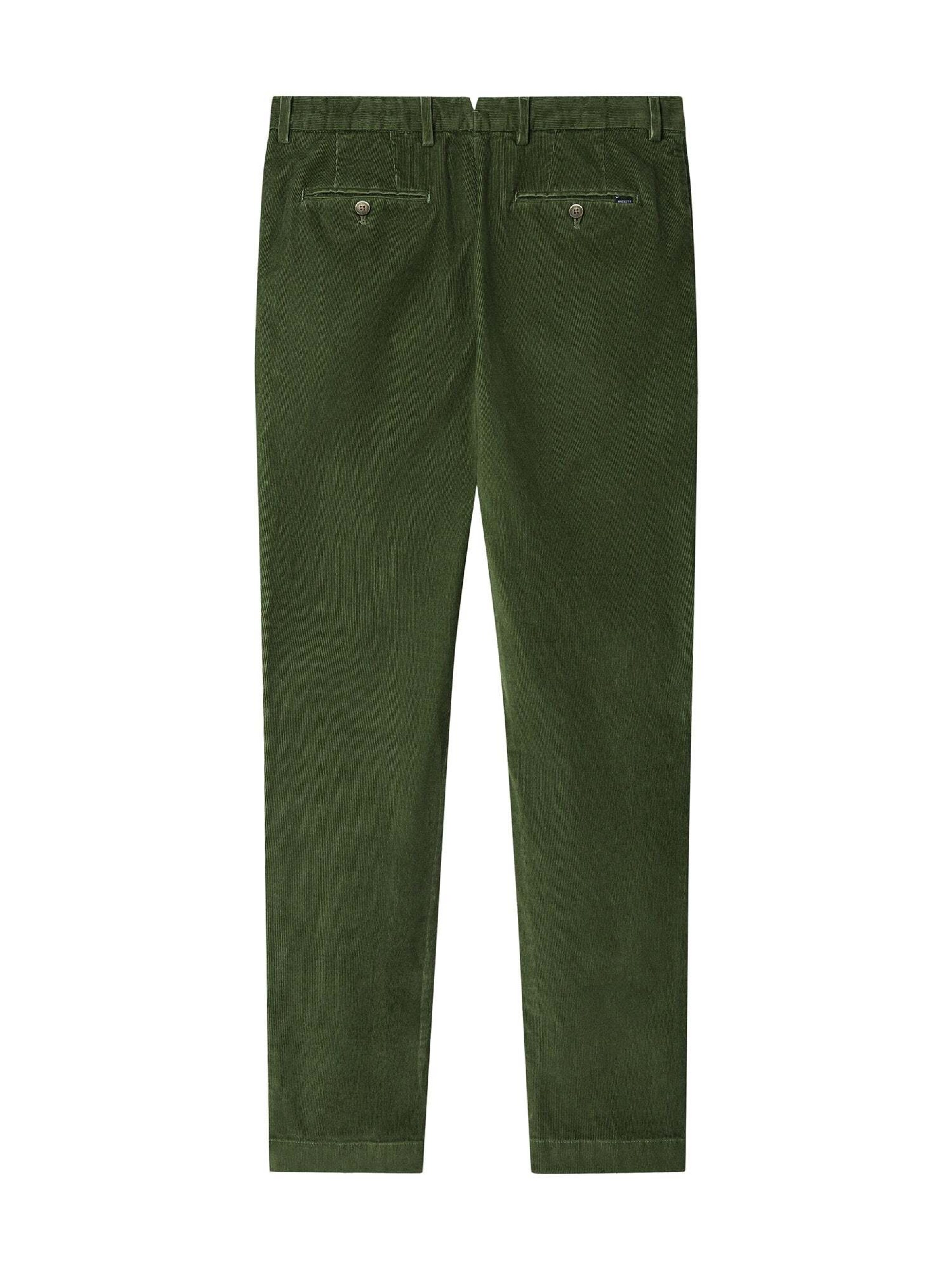 Coupe slim Pantalon chino 'Kensington' Hackett London en vert