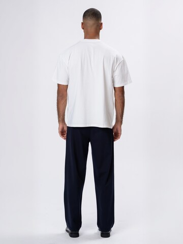TEESHOPPEN Regular Trousers 'Performance' in Blue: back