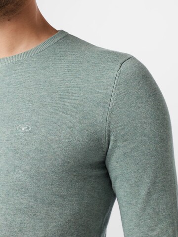 TOM TAILOR Regular fit Sweater in Green