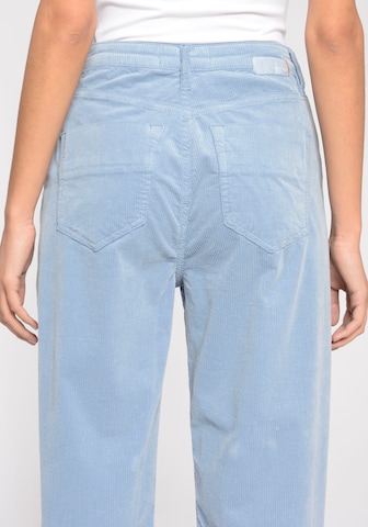 Gang Loosefit Bundfaltenhose in Blau