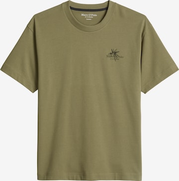 T-Shirt Marc O'Polo en vert : devant