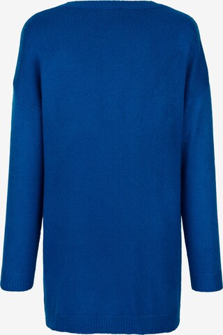 MIAMODA Sweater in Blue