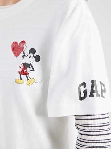 GAP Μπλουζάκι 'Disney' σε λευκό
