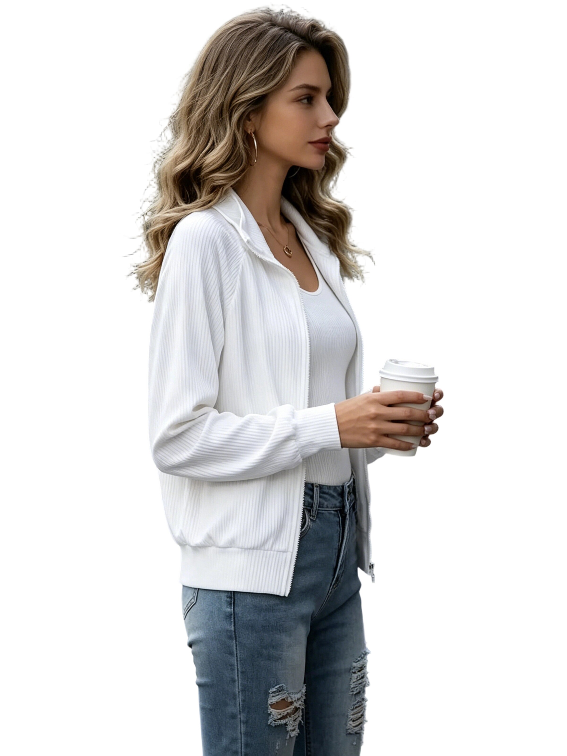 Yesfashion Bluse‌‌‌ in Weiß