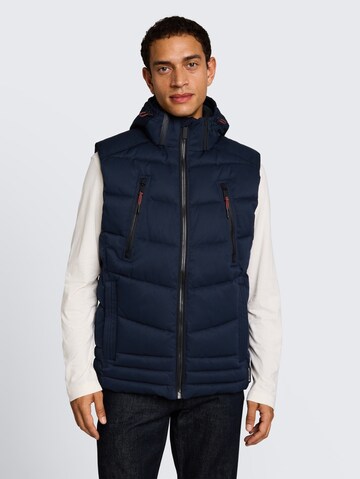 TOM TAILOR Weste in Blau: Vorderseite