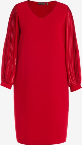 Ulla Popken Dress in Red: front