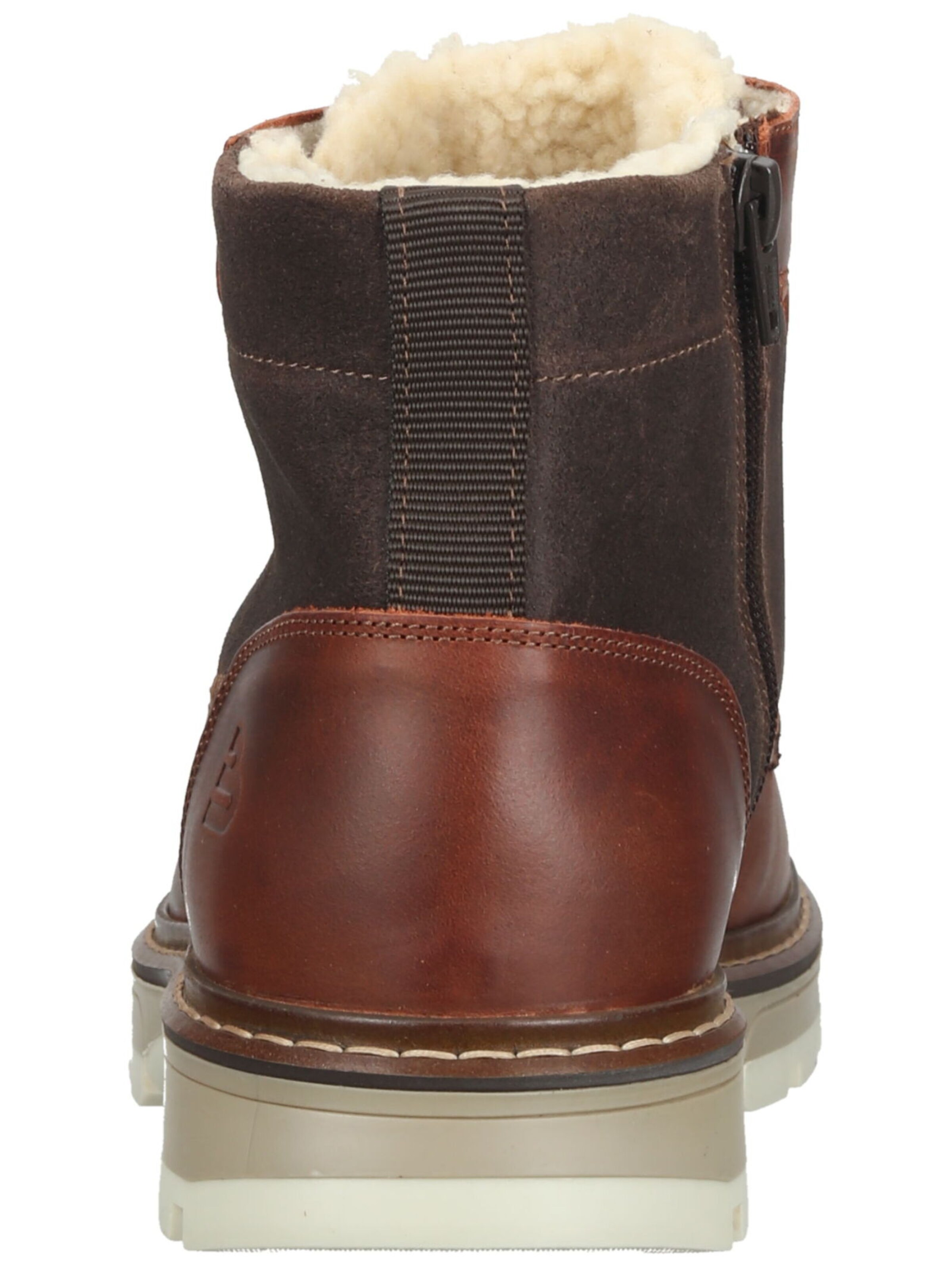 BULLBOXER Lace-Up Boots in Brown