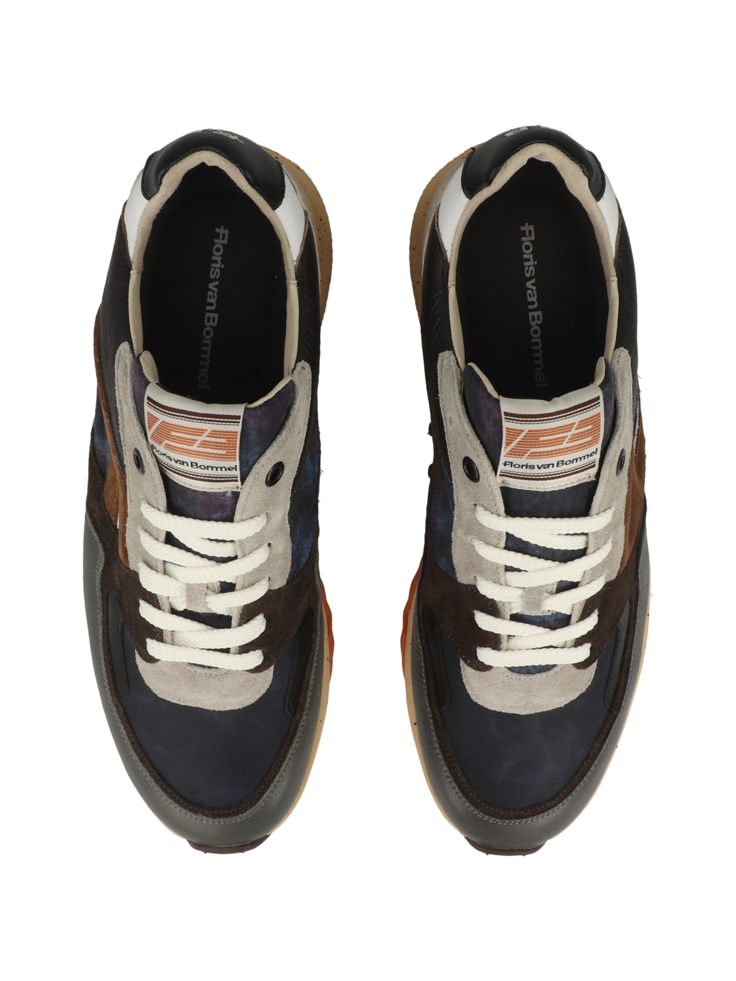 Baskets basses 'De Treener' Floris van Bommel en mélange de couleurs