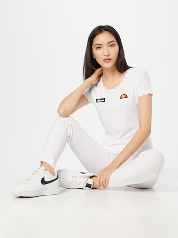 T-shirt fonctionnel 'Evielyn' ELLESSE en blanc