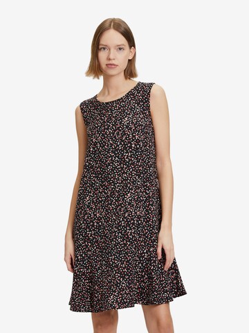 Betty & Co Summer Dress in Black: front