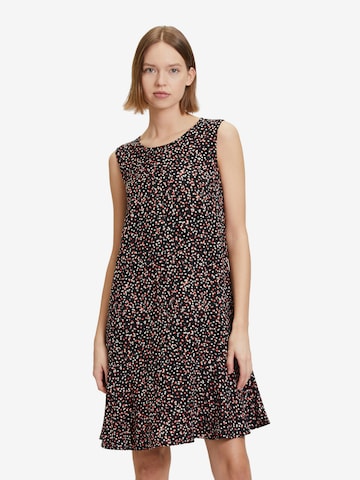 Betty & Co Summer Dress in Black: front