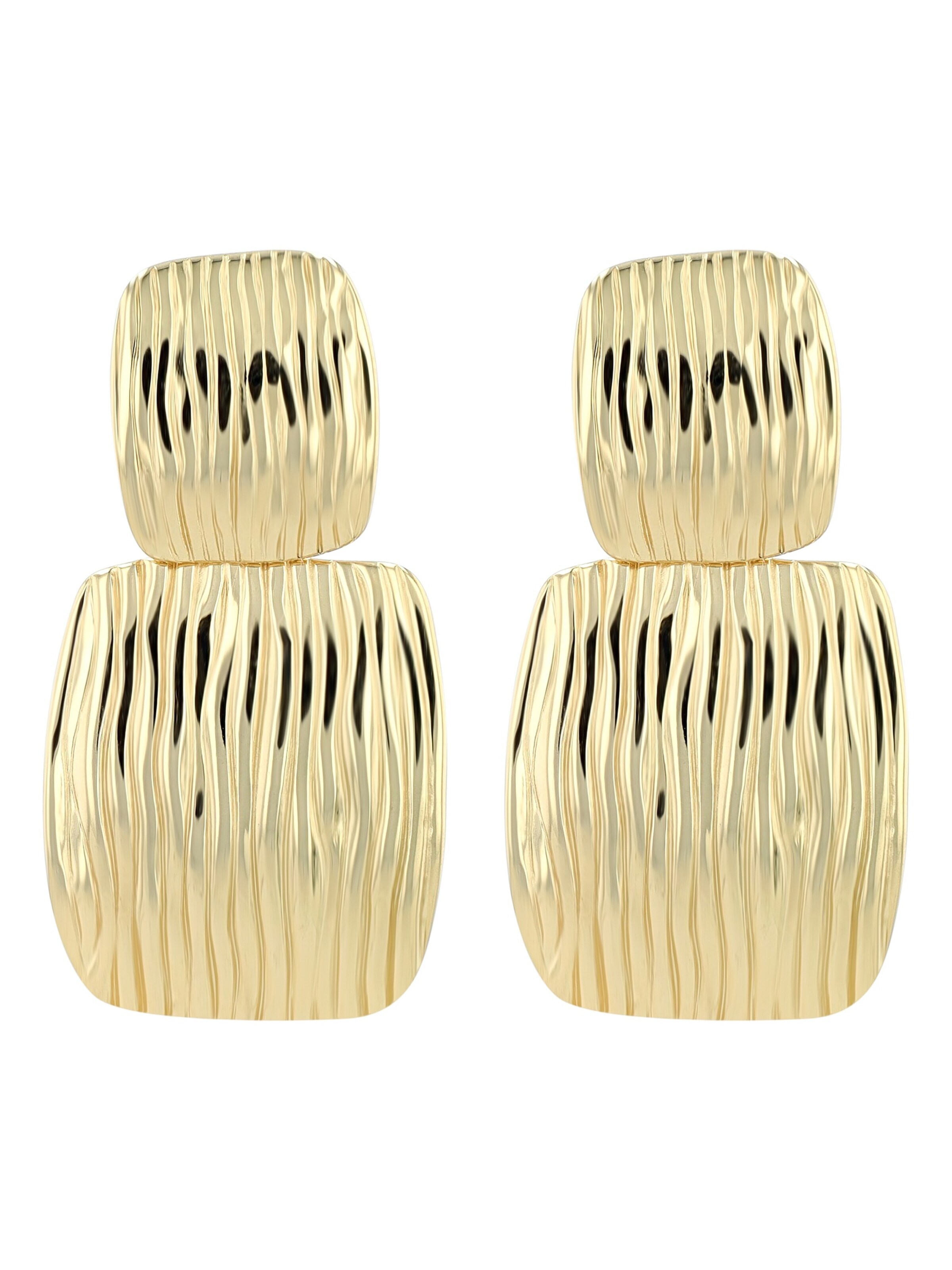 Akzent Earrings 'Vahdina, langlebig' in Gold: front