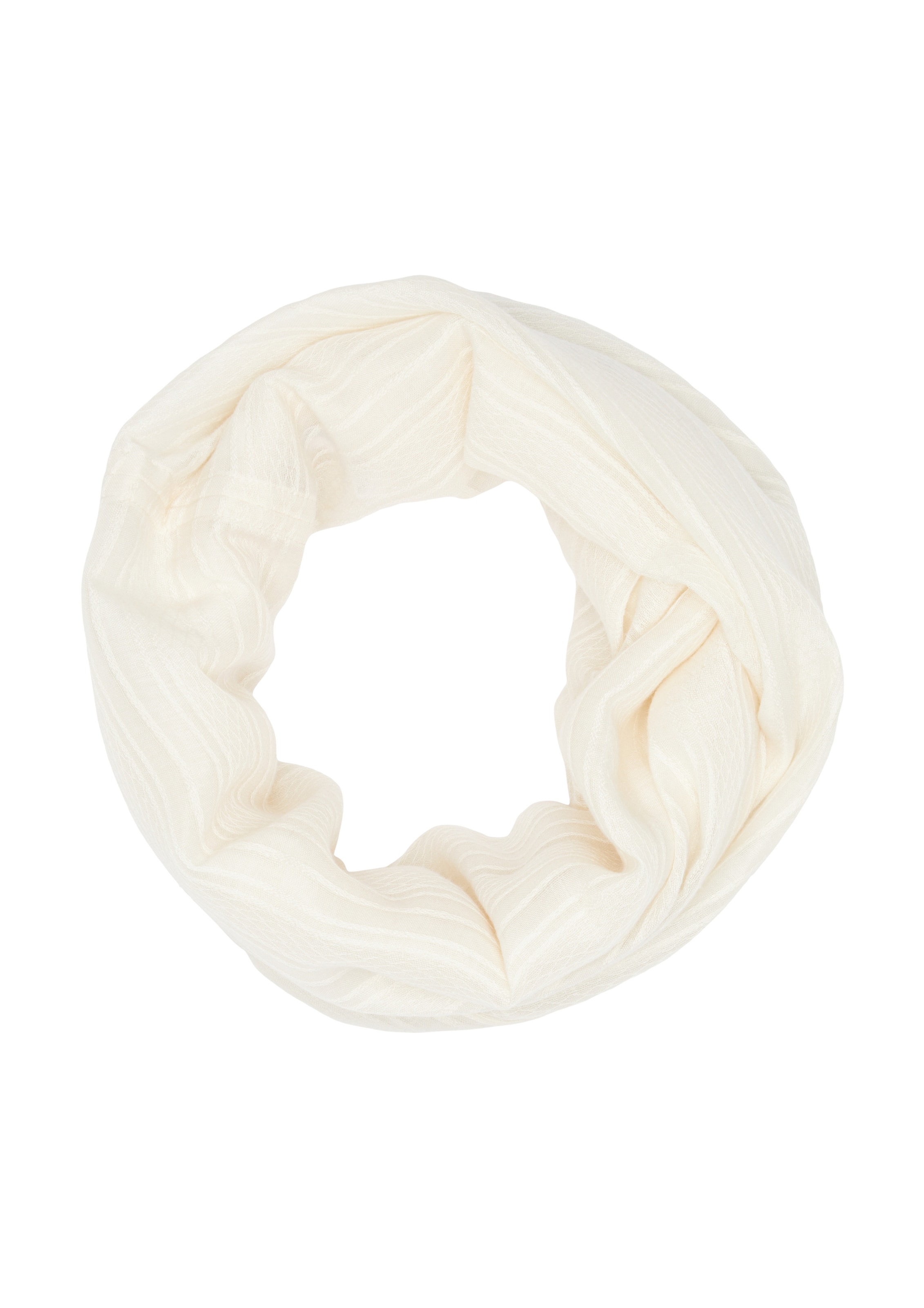 s.Oliver Tunnelsjaal in Beige: voorkant