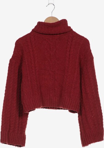 NA-KD Sweater & Cardigan in XS in Red: front