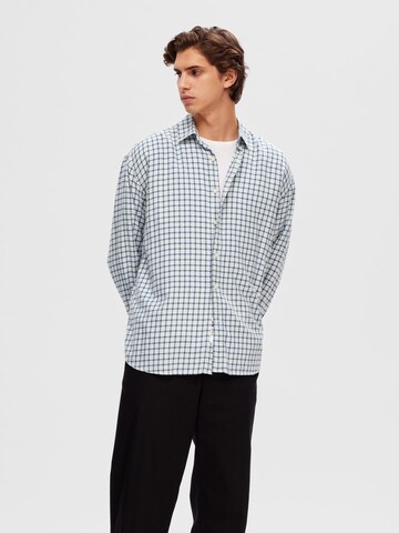 Regular fit Camicia 'Owen' di SELECTED HOMME in blu