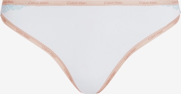 String 'Attraction' Calvin Klein Underwear en blanc : devant