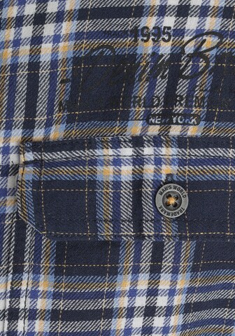 Man's World Regular fit Button Up Shirt in Blue