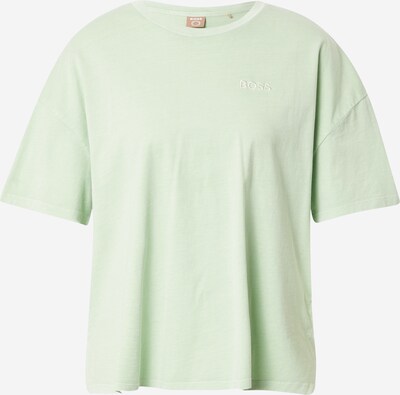 BOSS Orange T-shirt 'Elowa' en vert pastel, Vue avec produit