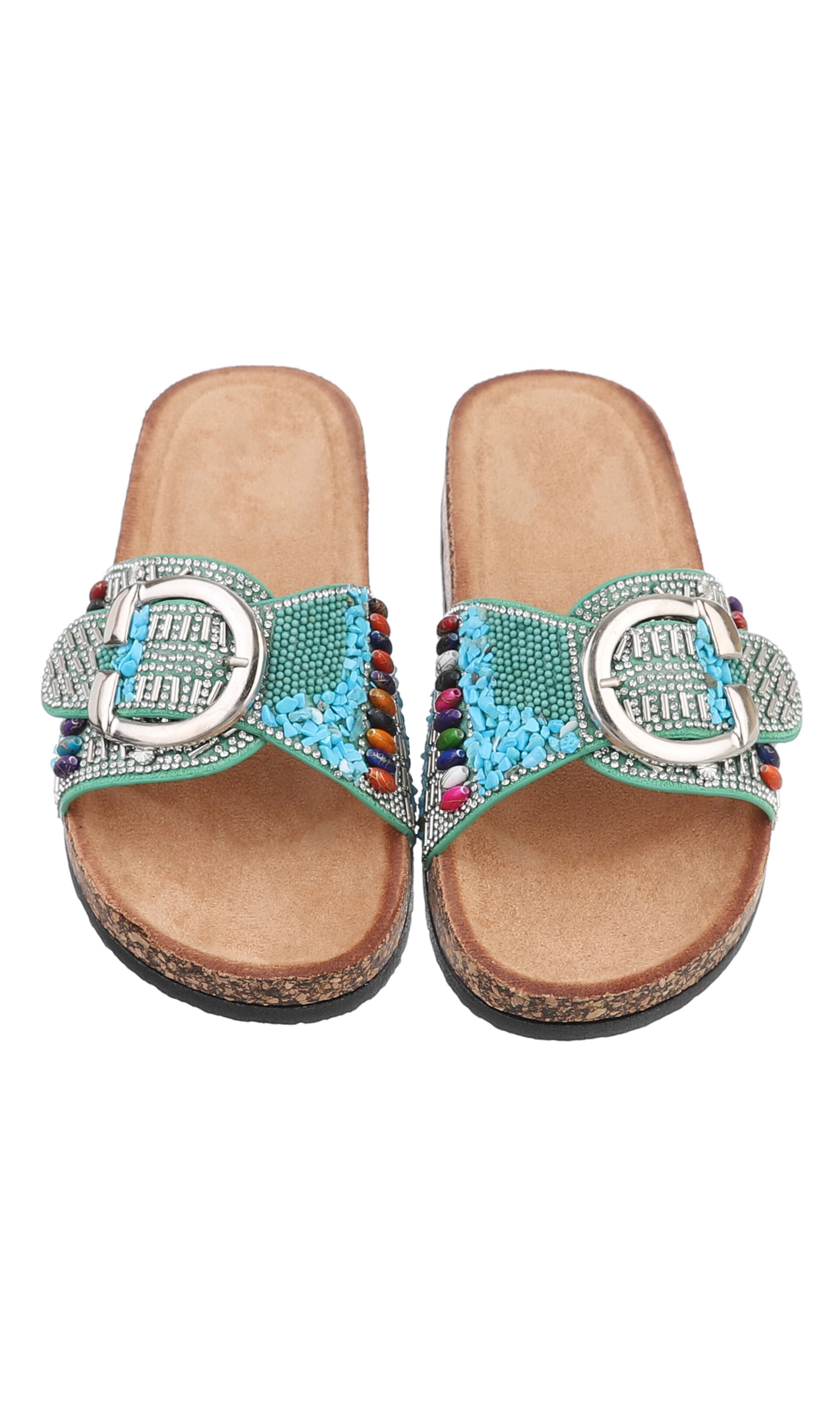 Ital-Design Mules in Green