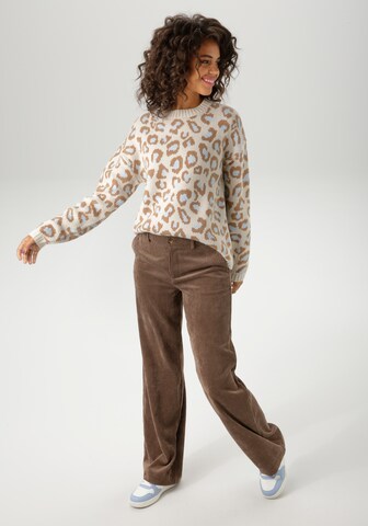 Aniston CASUAL Sweater in Beige