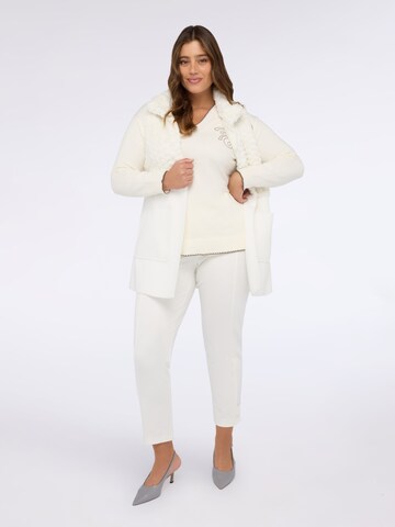 Fiorella Rubino Winter Coat in White