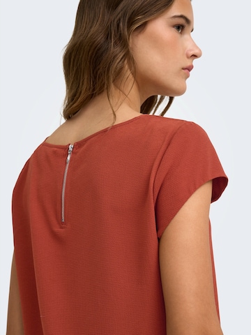 Camicia da donna 'ONLVIC' di ONLY in rosso