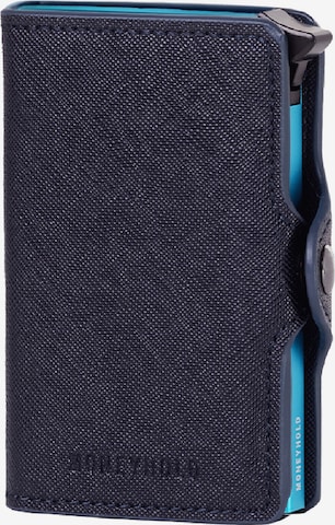 Moneyhold Wallet in Blue: front